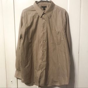 Croft and barrow beige dress shirt